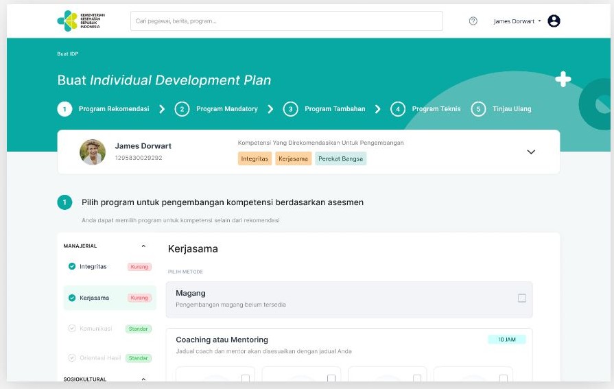 Individual Development Plan (IDP) - Kemenkes